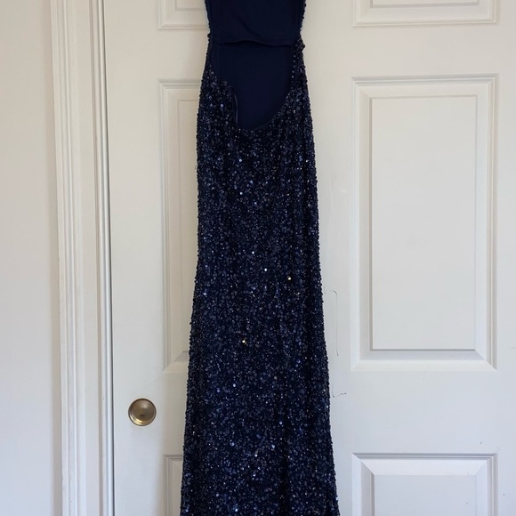 Scala Prom Dress in Midnight Blue - Picture 2 of 5
